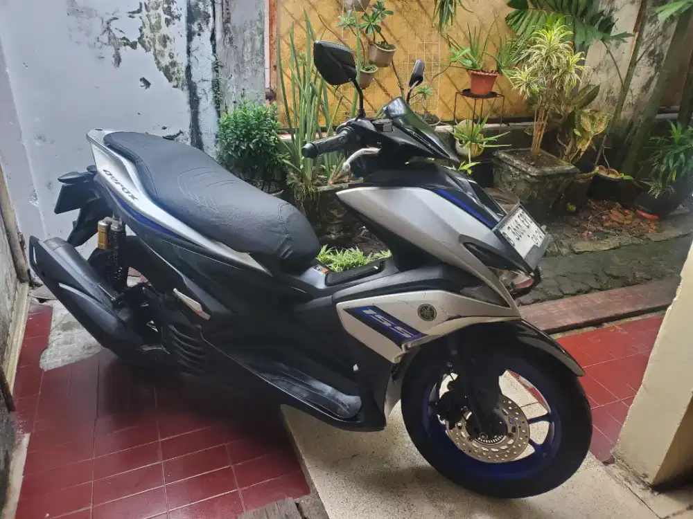 Yamaha Aetox Type R Silver biru 2019 Orisinil.