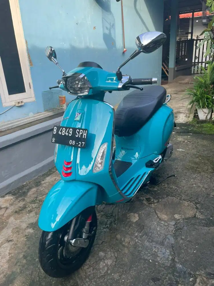 PIAGGIO VESPA SPRINT S150 IGET ABS LED TH 2022 BLUE AUDACE