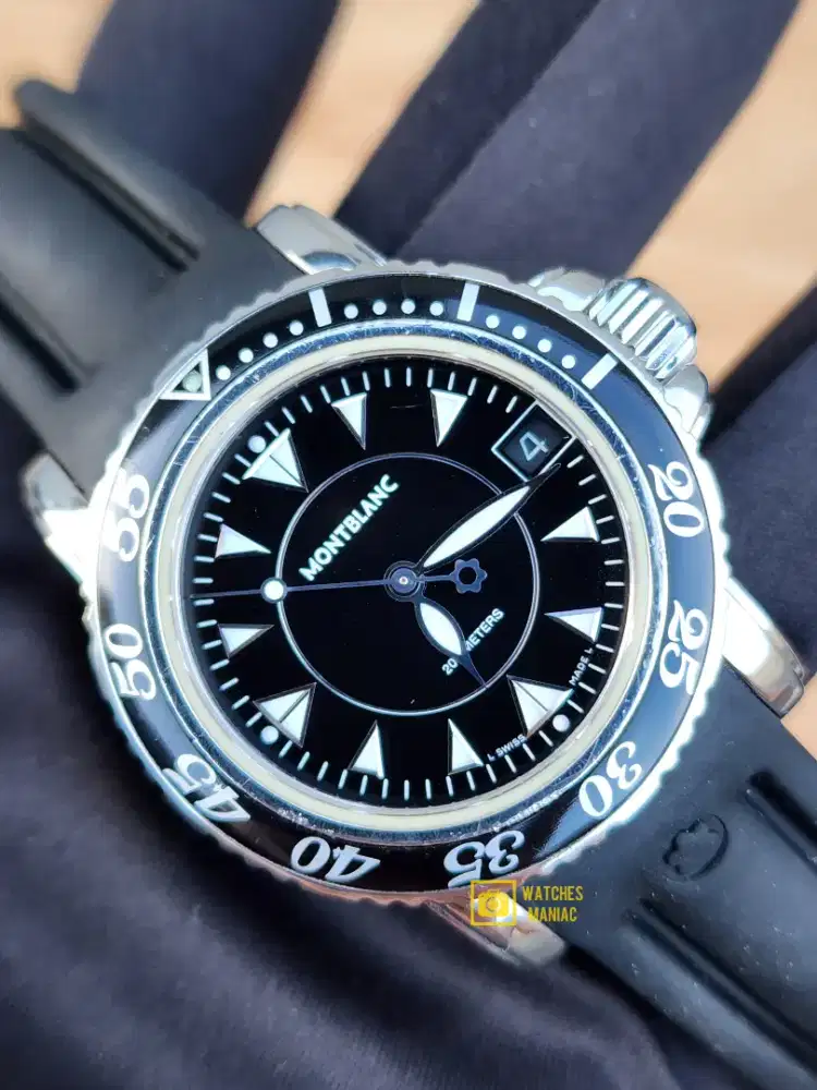 Jam Tangan Luxury Sporty Original Montblank Meisterstuck Sport Swiss