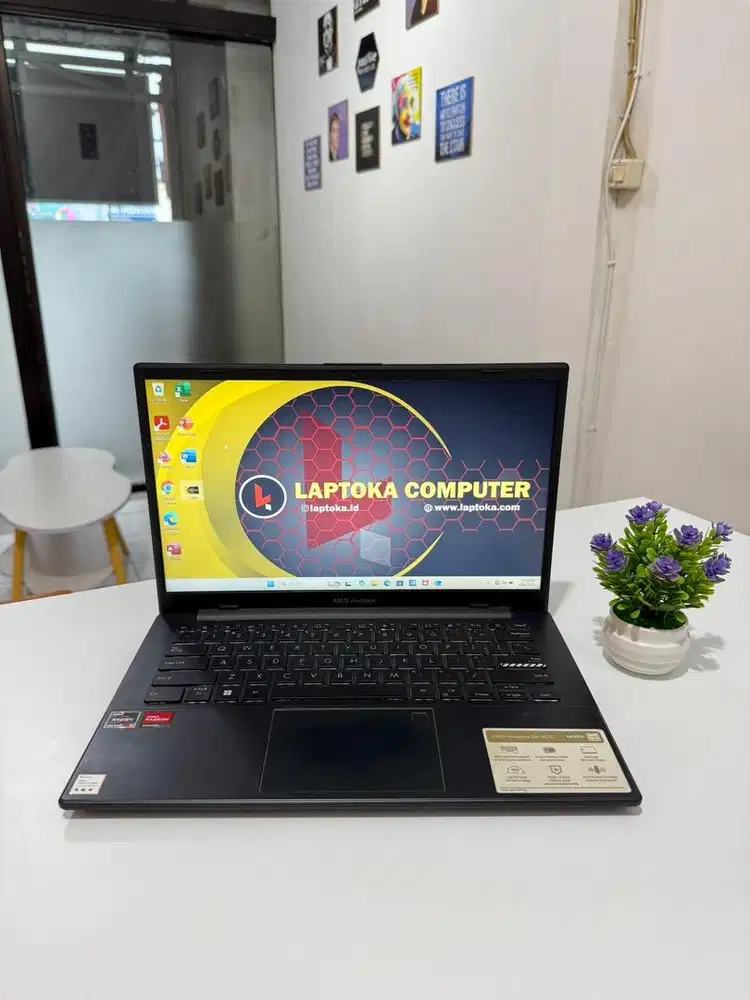 Di jual asus vivobook go ryzen 3