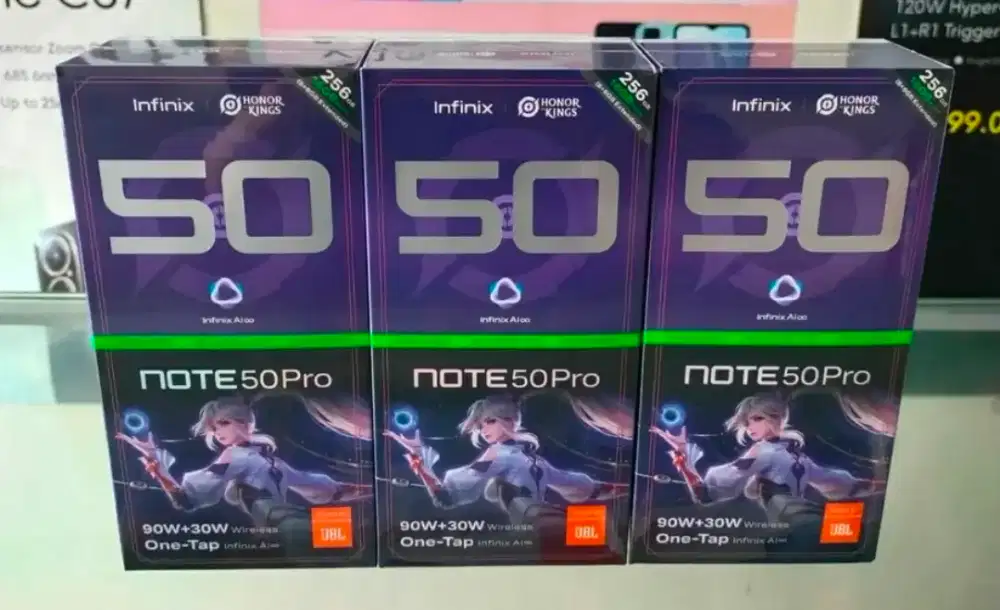 JUAL infinix note 50 pro bekas