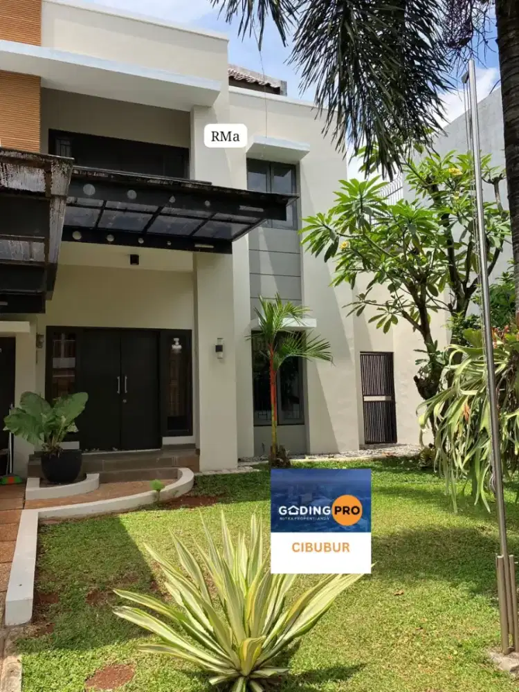 Jual cepat rumah cantik full furnished. Raffles Hills Cibubur.
