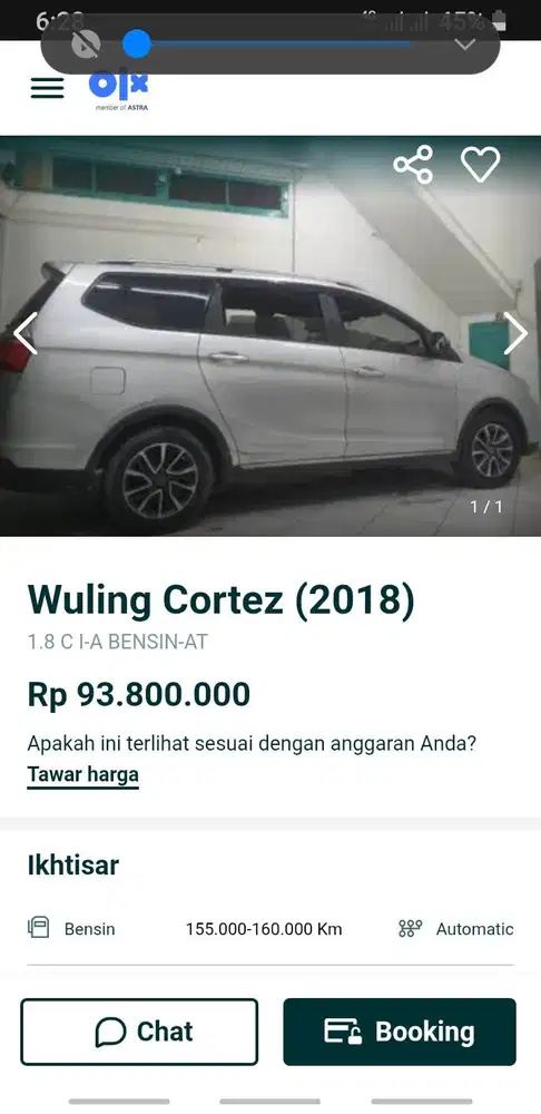 JUAL CEPAT HARI INI 85 juta SAJA