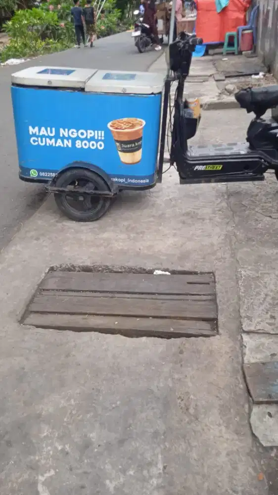 Gerobak kopi keliling