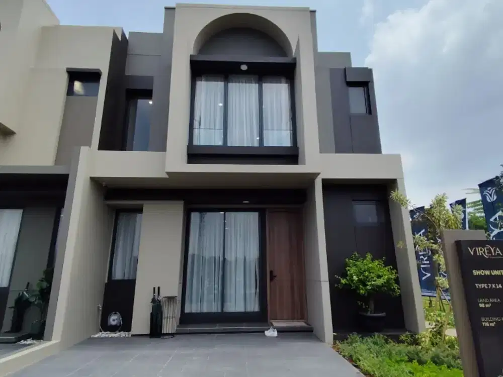 Dijual Rumah Vyorelle BSD 2 Lantai Dekat Sekolah Al Azhar Toll Pasmod