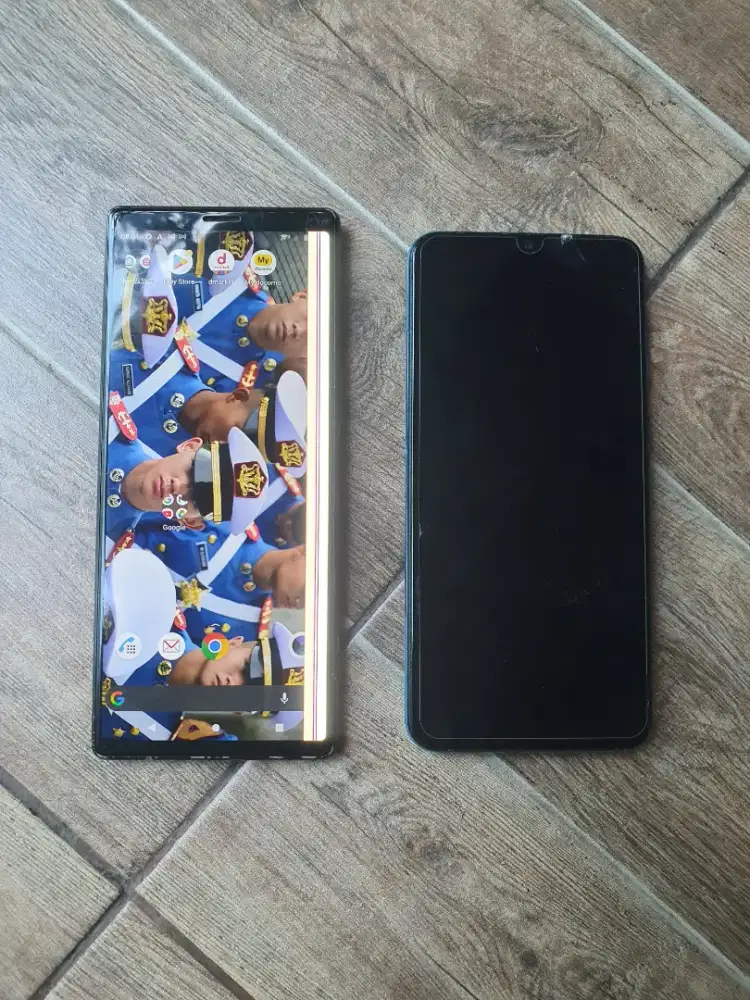 Sony Xperia 1 dan samsung a50