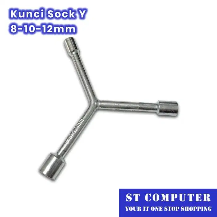 Kunci Sock Y 8-10-12mm