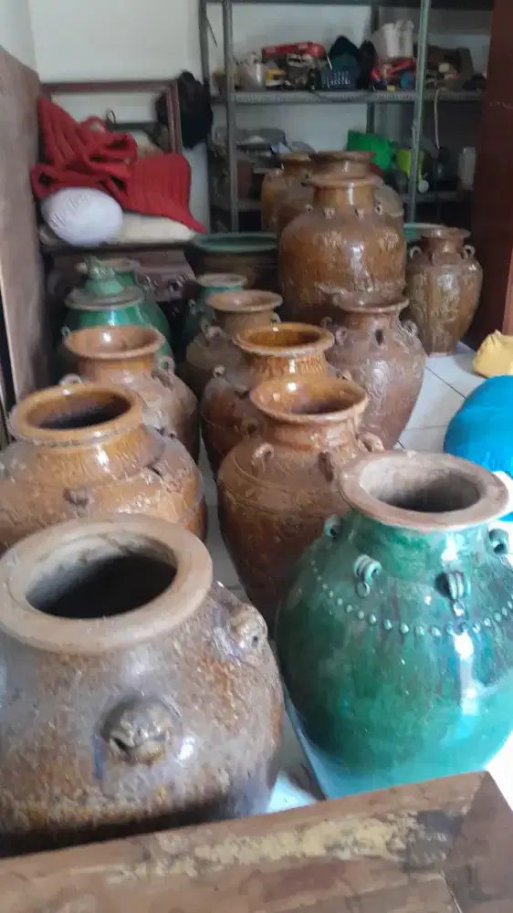 Jual gentong tua 20 biji 13juta harga net,