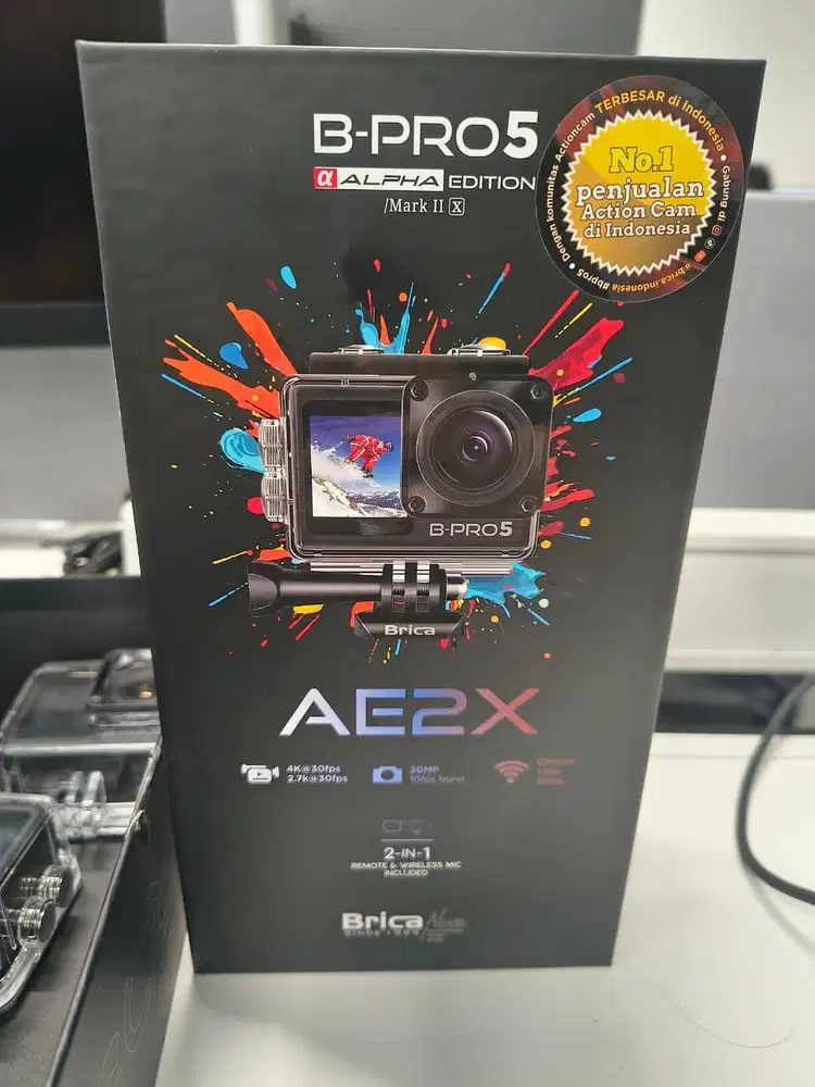 Brica B-Pro 5 Alpha Edition 4K Mark II X (AE2X) Action Cam 4K