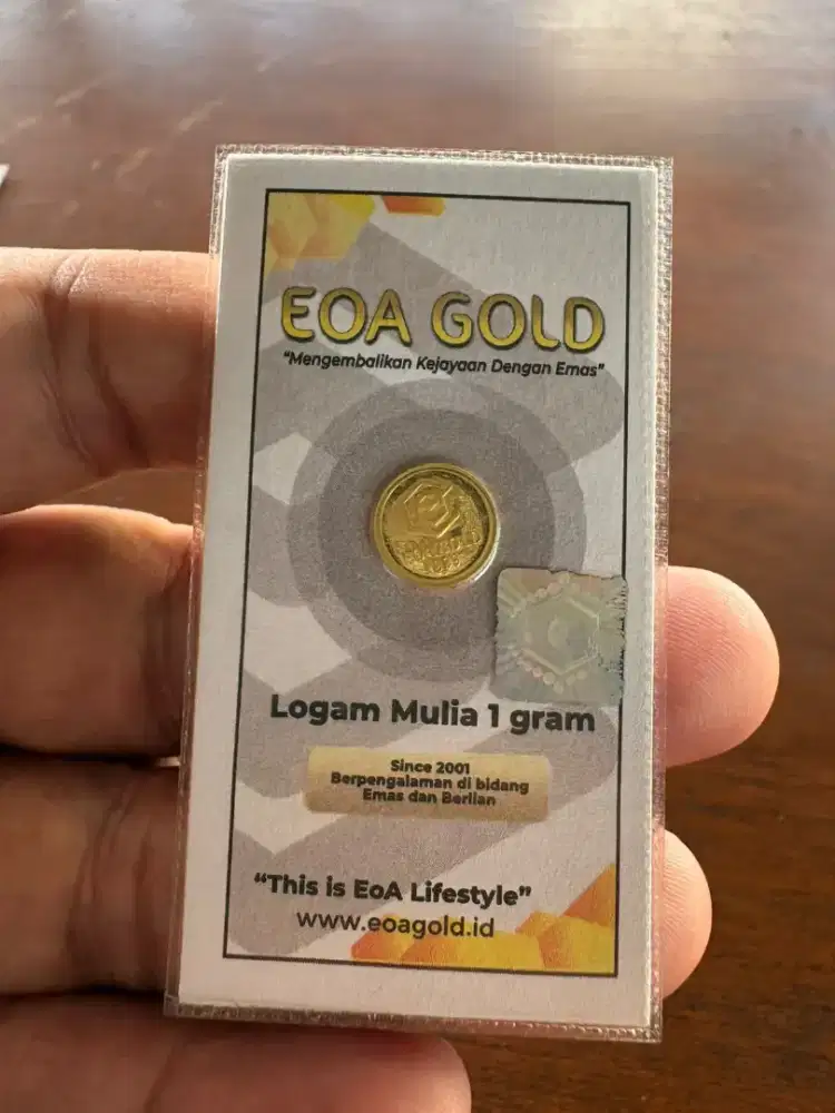 EMAS 1gram EOA. Batangan