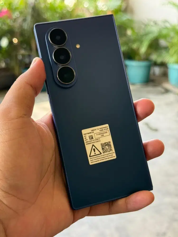 Samsung Z Fold 7 512GB sein Blue garansi on fullset
