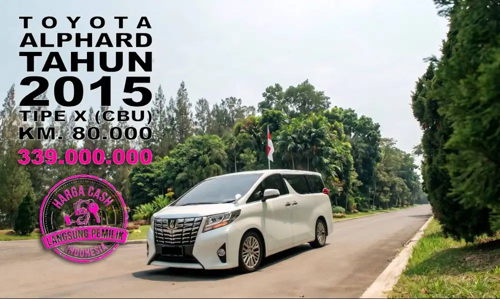 TOYOTA ALPHARD X CBU