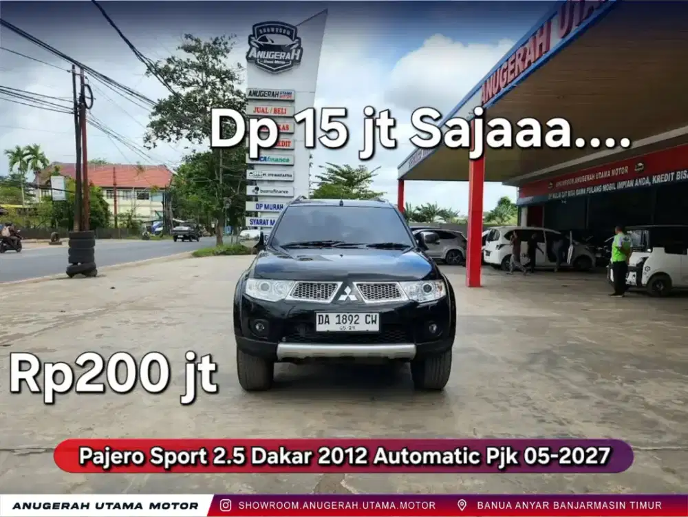 Dp15jt Pajero Sport Dakar 2012 Automatic Pjk05-2027