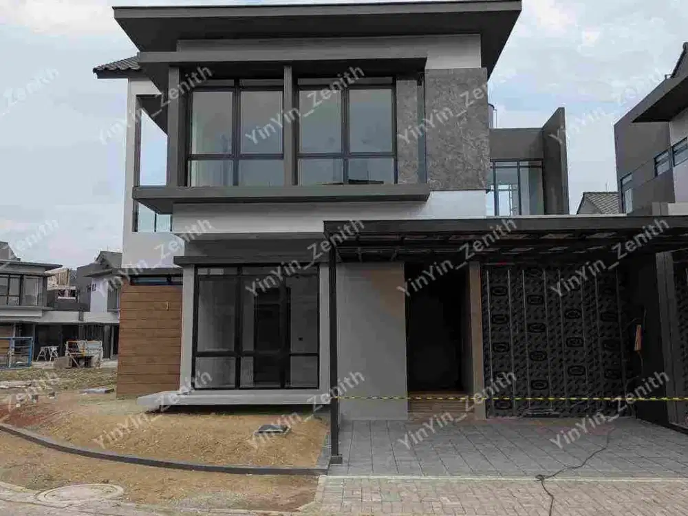 Rumah Hoek Taman Baru 100%