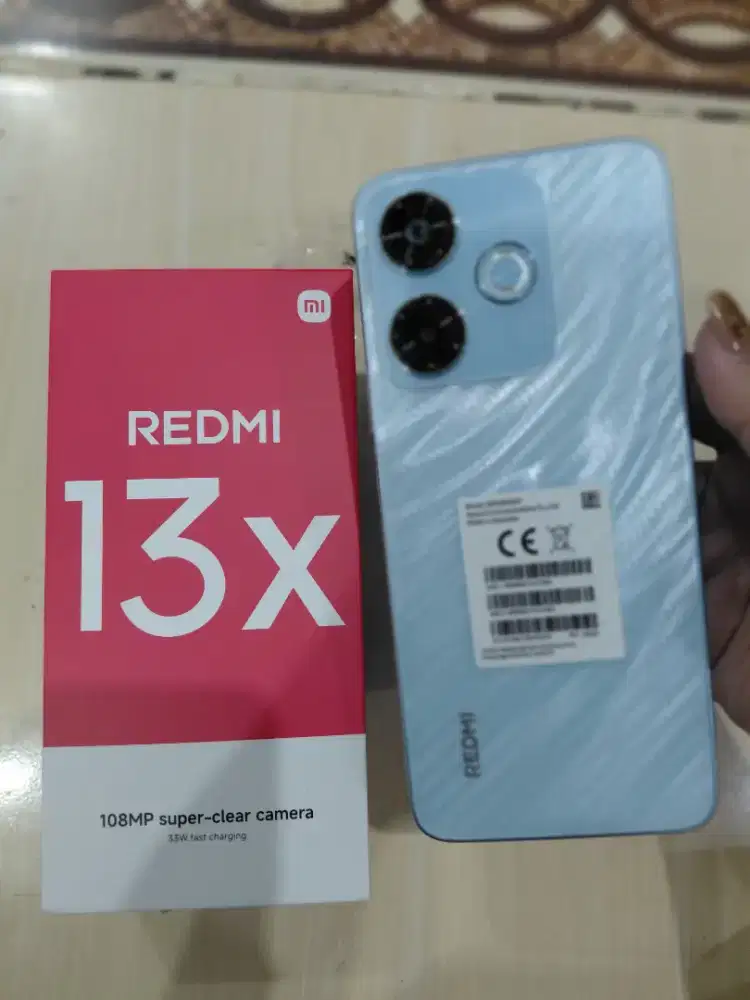 Redmi 13X 8/256 fullshet garansi on