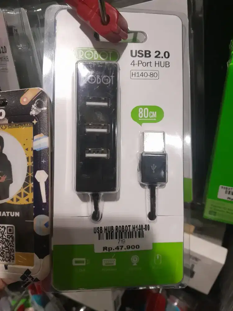 USB HUB ROBOT H140-80 ATLANTIS DAHSYAT