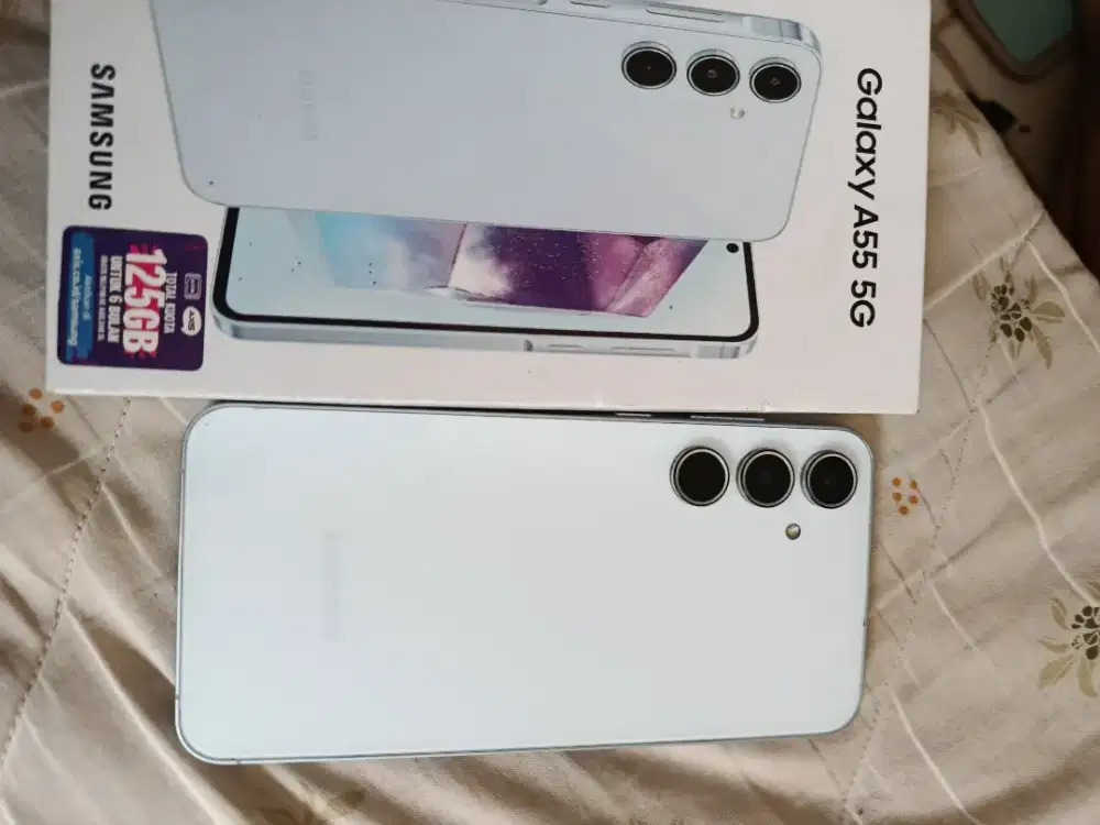 Samsung a55 lengkap 8/256