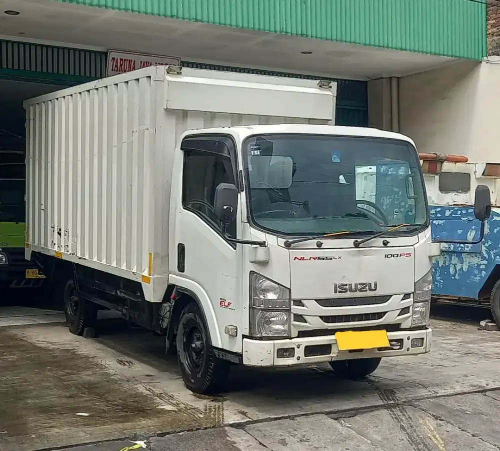 Isuzu Elf NLR 4 Roda Box Long Chasis Tahun 2018