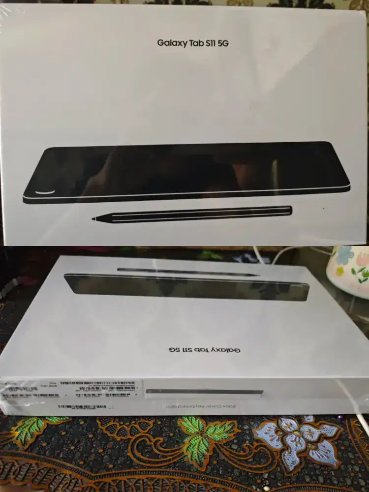 (new) bnib samsung galaxy tab s11 5G cell 12/256 baru, blm di aktifasi