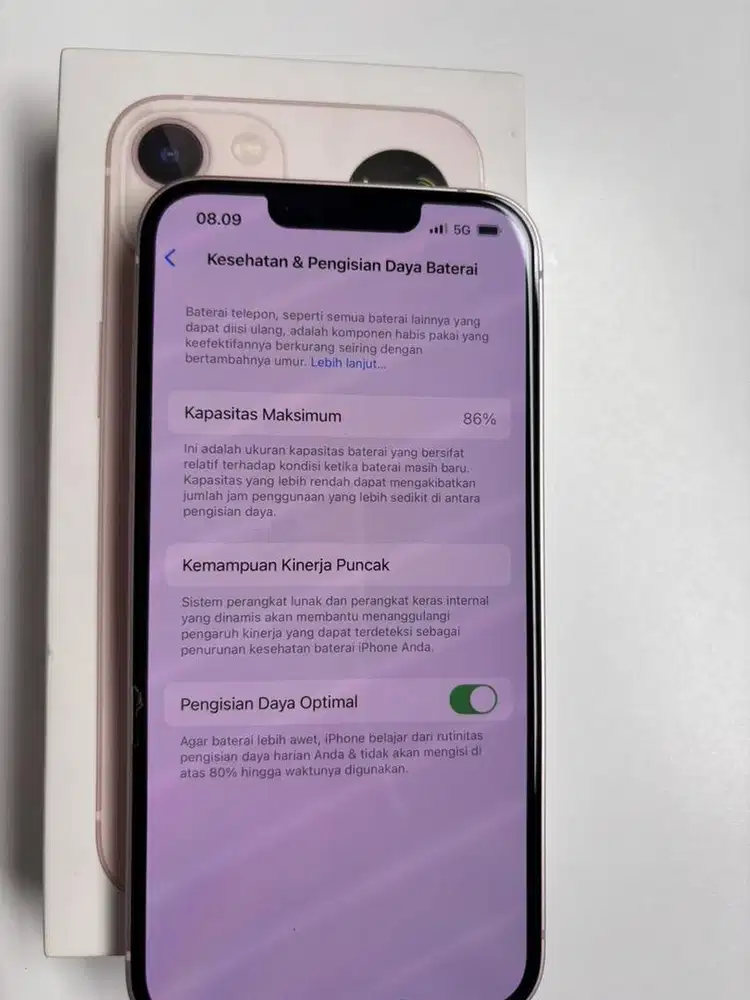 Iphone 13 pink 128gb ibox fullset no minus