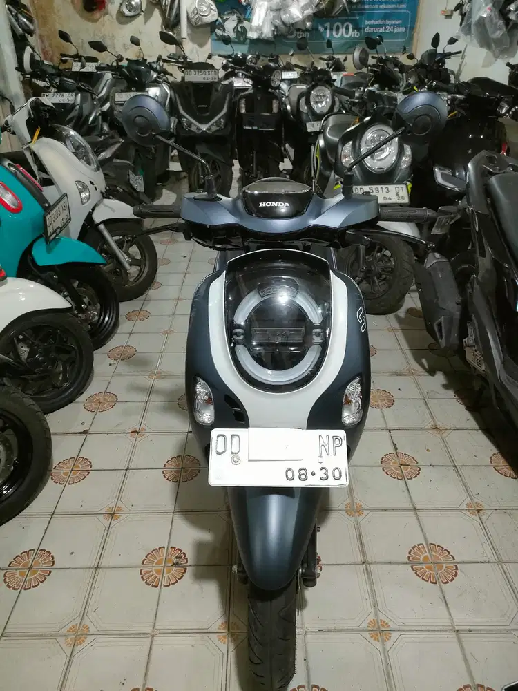 Honda Scoopy 2025 biru