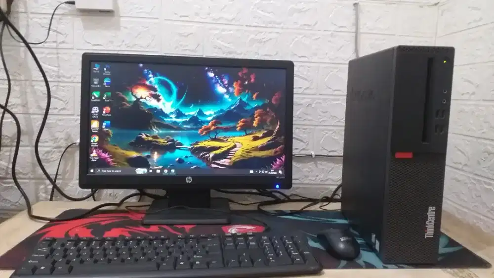 Komputer Lengkap Lenovo Core i5 Siap Pakai