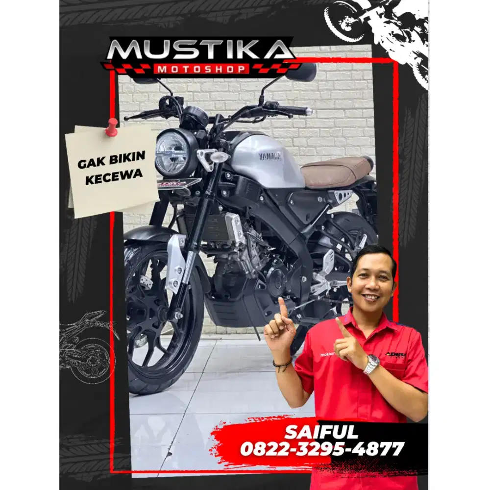Perfect Condition!!Yamaha XSR 155cc 2020 Pajek Baru Mulus-Mustika