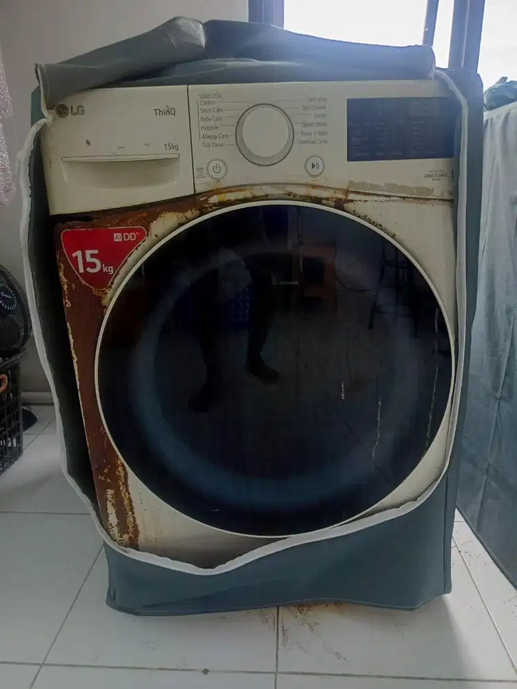 Jual mesin cuci front loanding LG kapasitas 14 kg