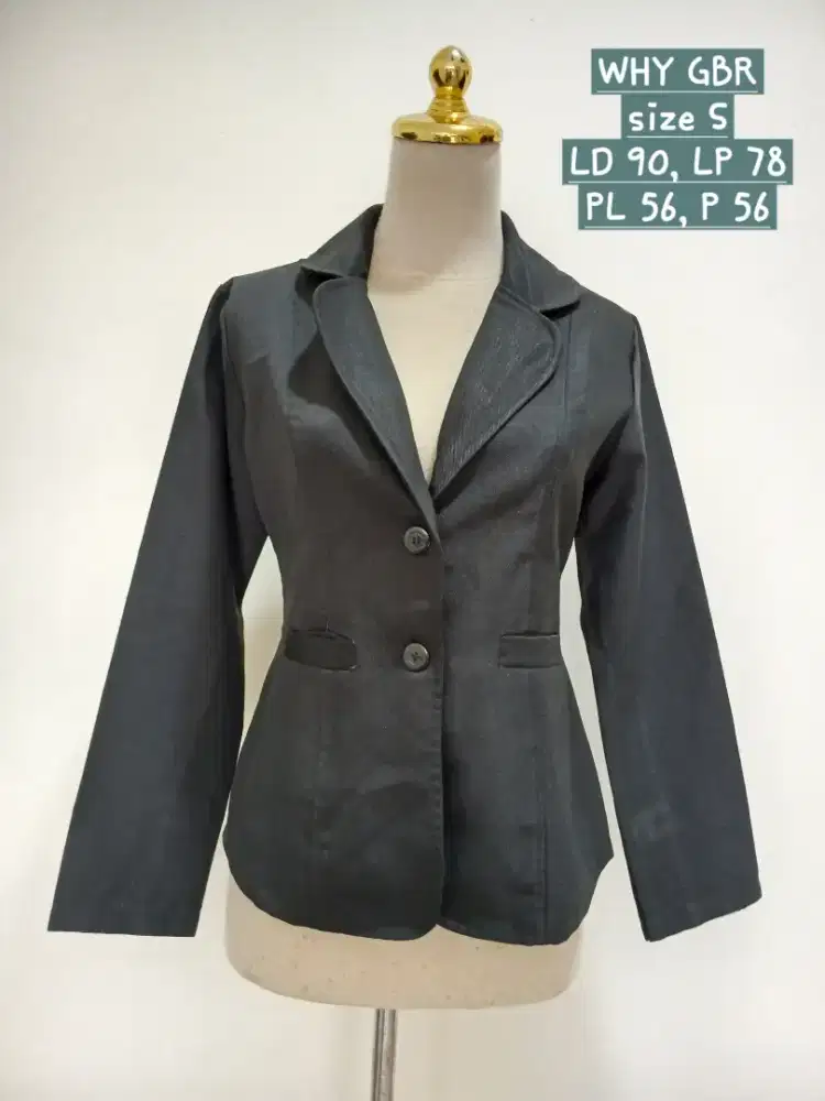 Blazer wanita WHY GBR size S, preloved