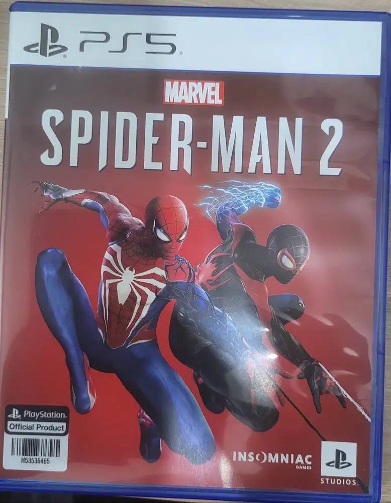 Marvel Spiderman 2 PS 5 Like new