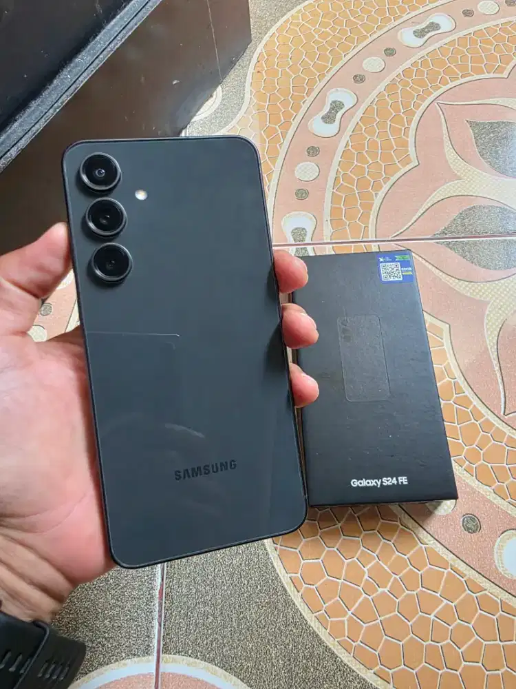 Samsung s24fe 8/256 mulus lengkap