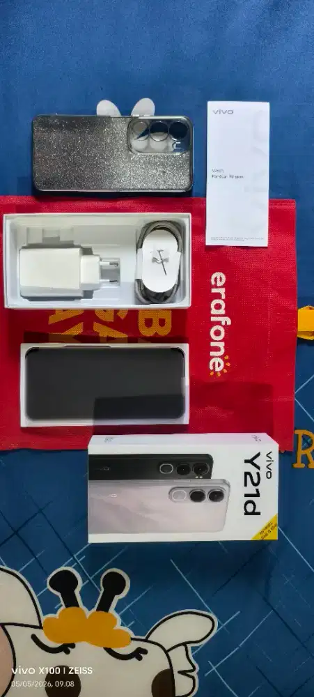 VIVO Y21d Original Masih Garansi Erafone 8/128GB