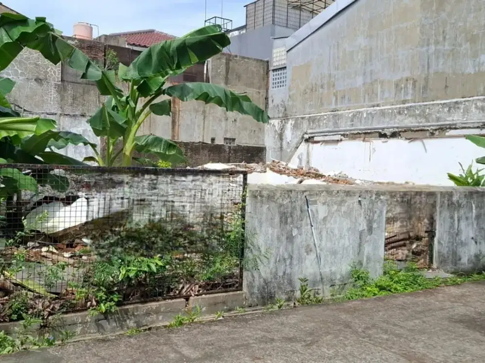 Jual Murah Tanah Cengkir Timur Kelapa Gading 162m2, Ada 2 Kavling Gandeng, Kompleks Nyaman, Jalan Lebar, Jakarta Utara