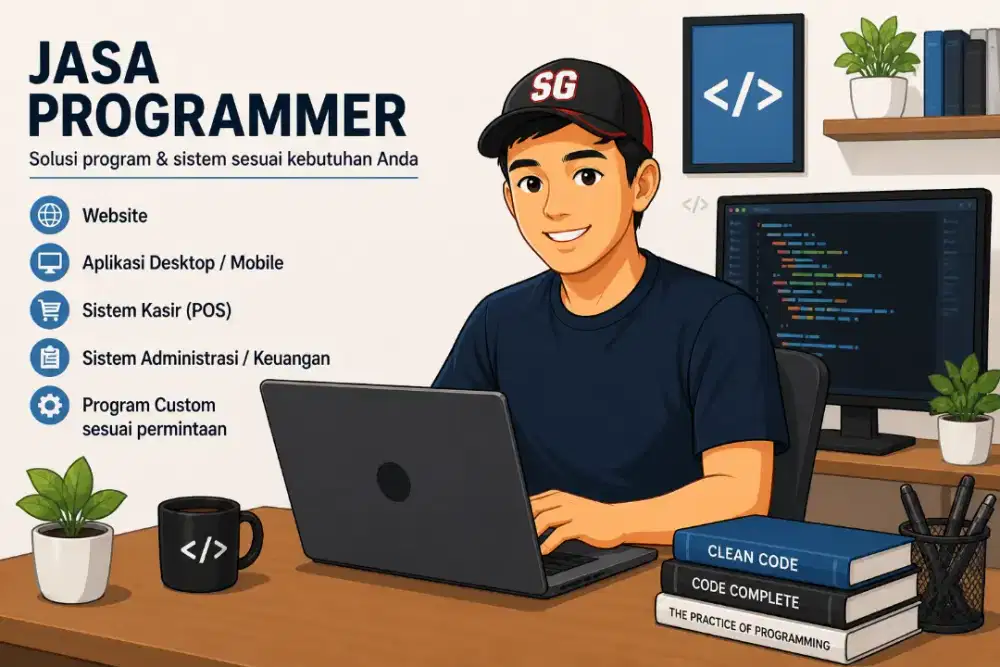 Jasa Programer! Pembuatan Aplikasi dan Program.