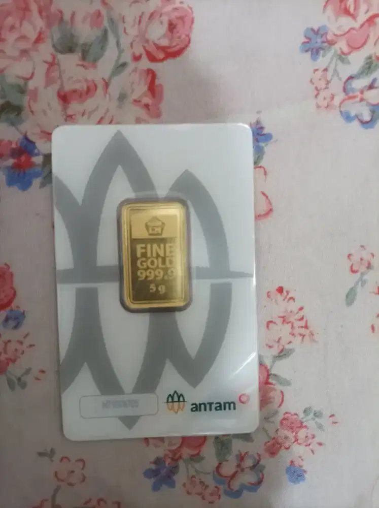 Antam 5 gram wajib 1 majelis cash