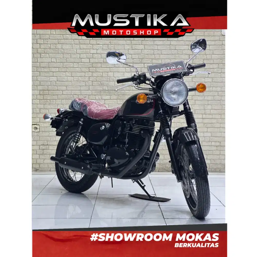 Odo 8rb Istimewa!!Kawasaki Estralla 250cc 2015 Plat Jatim Muls-Mustika