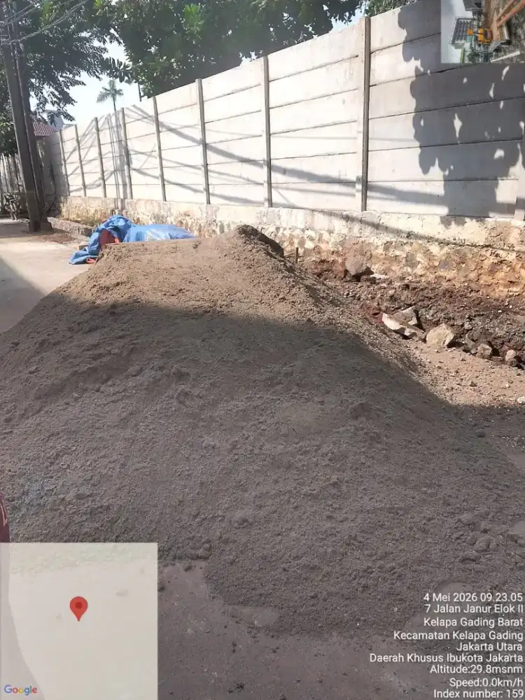 Pasi cilegon batu belah kali sirdam limestone makadam pasir pasang