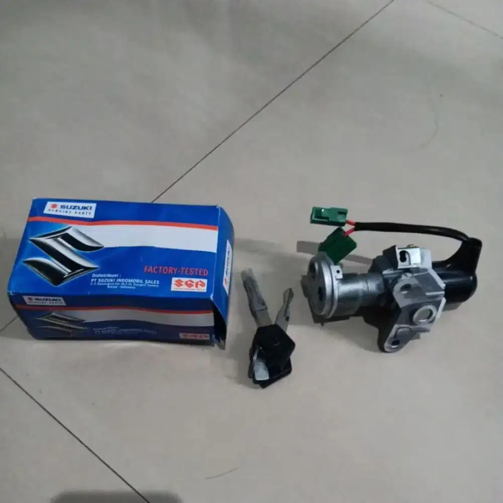 Kunci kontak suzuki address original 2 soket