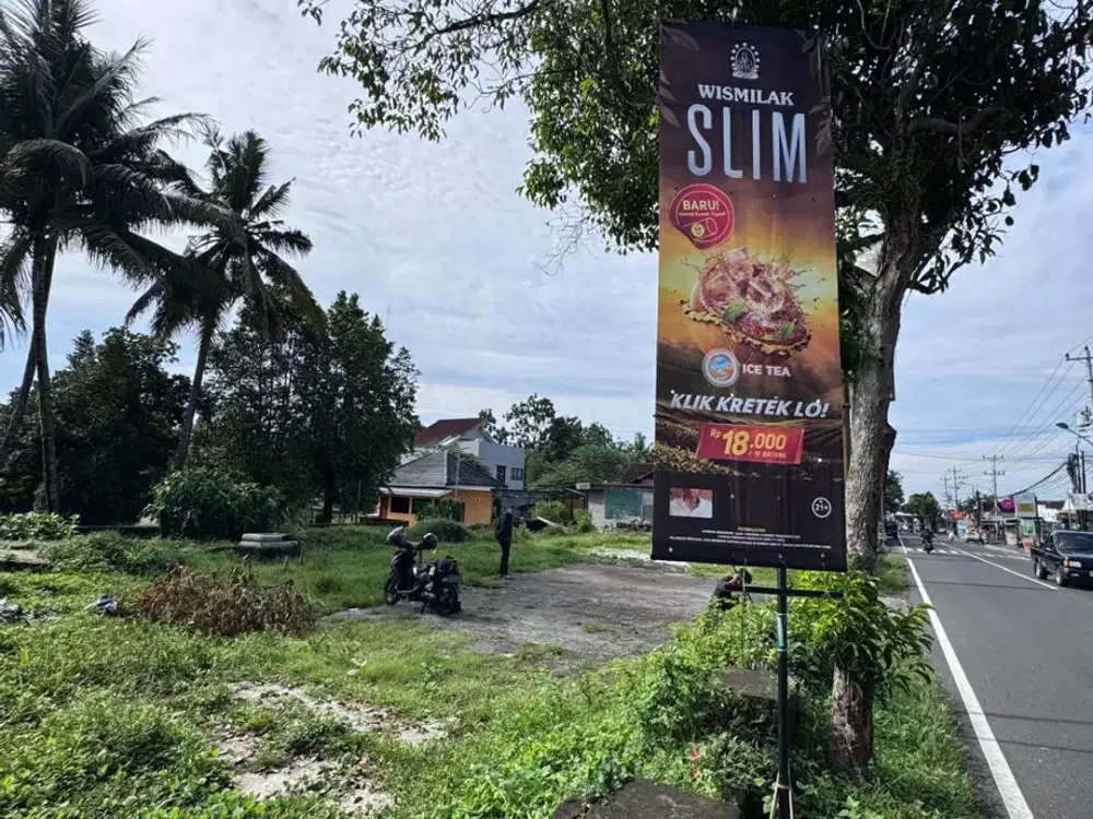TANAH DI LOKASI STRATEGIS SLEMAN DI JL. PALAGAN TENTARA PELAJAR