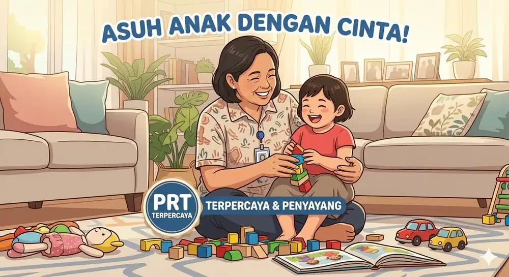 Dicari PRT Momong anak Pulang Pergi