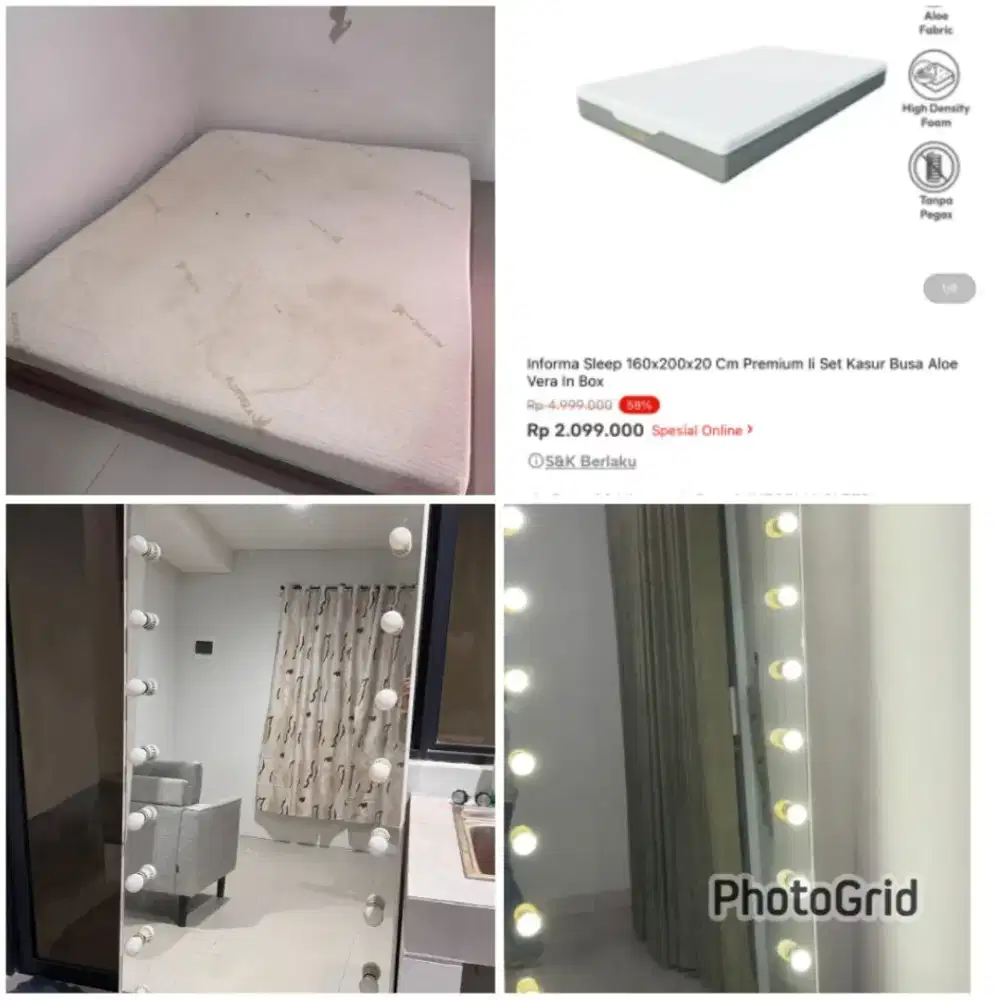 KASUR INFORMA & STANDING MIRROR TAKE ALL