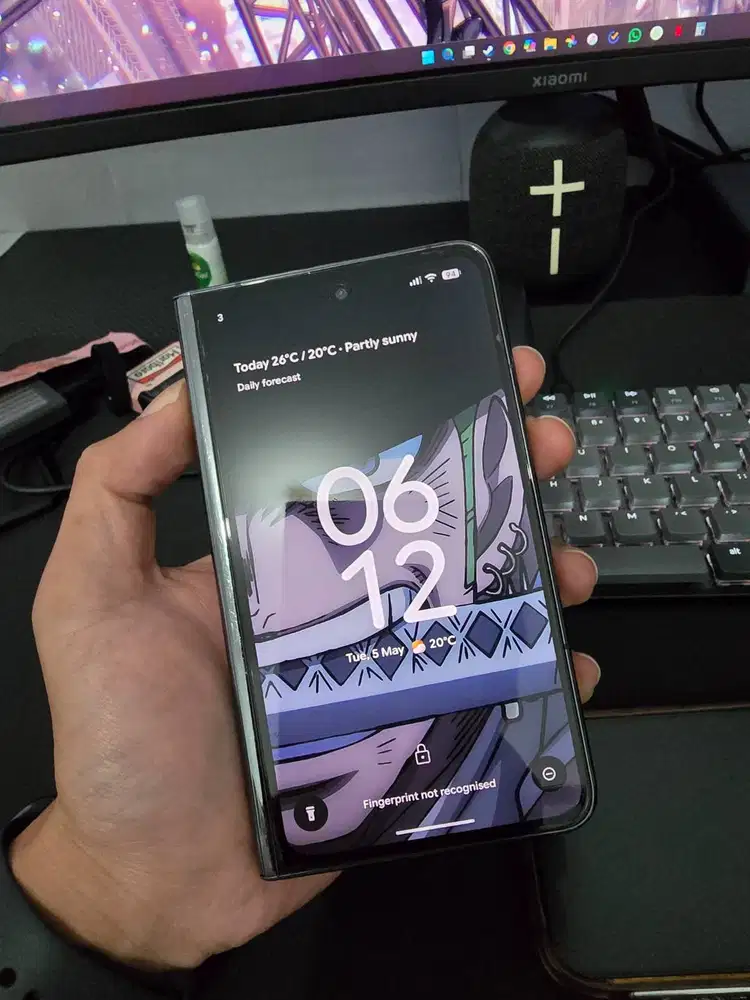google pixel fold 2023 256gb black mulus foldable no minus