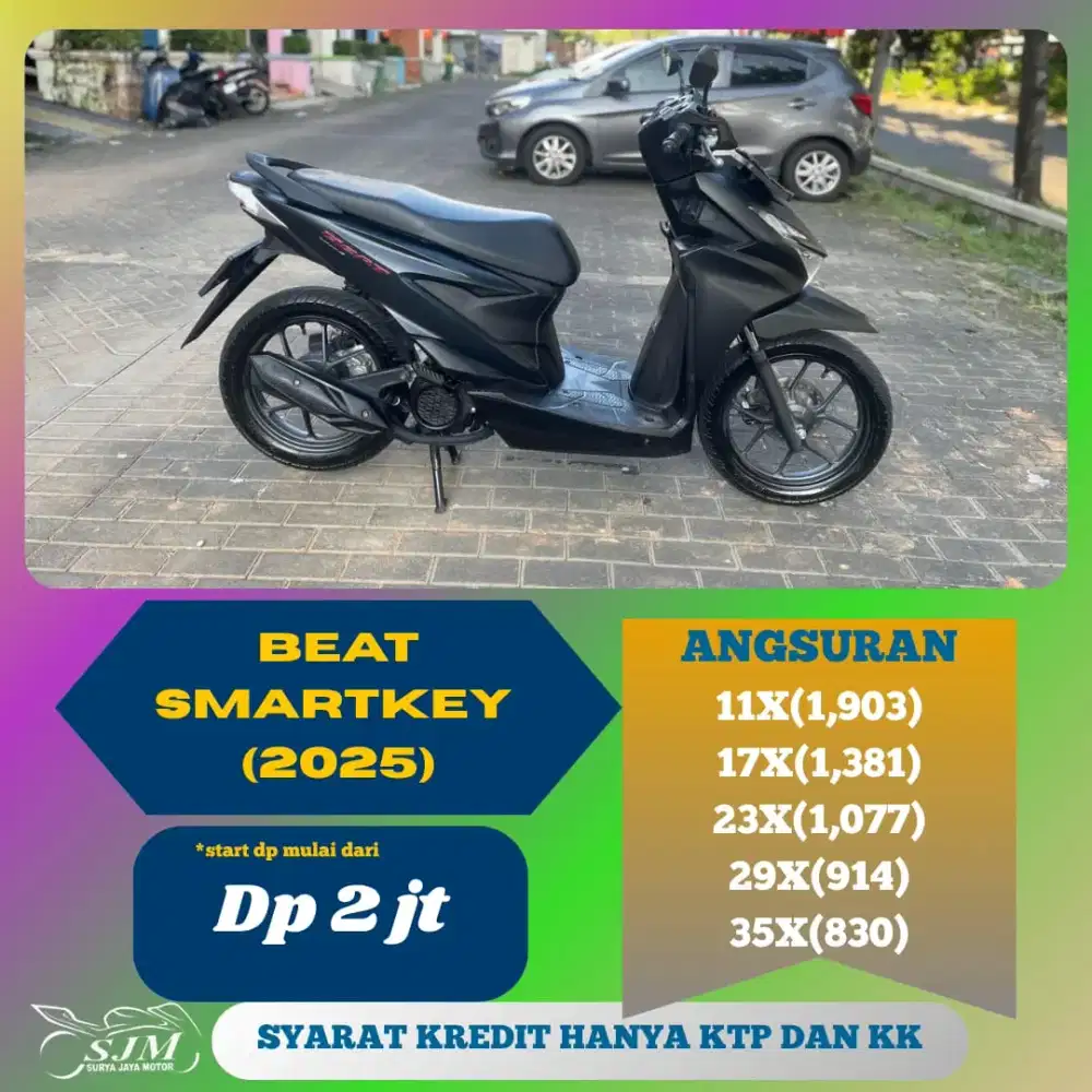 HONDA BEAT SMARTKEY 2025 SIAP PAKAI