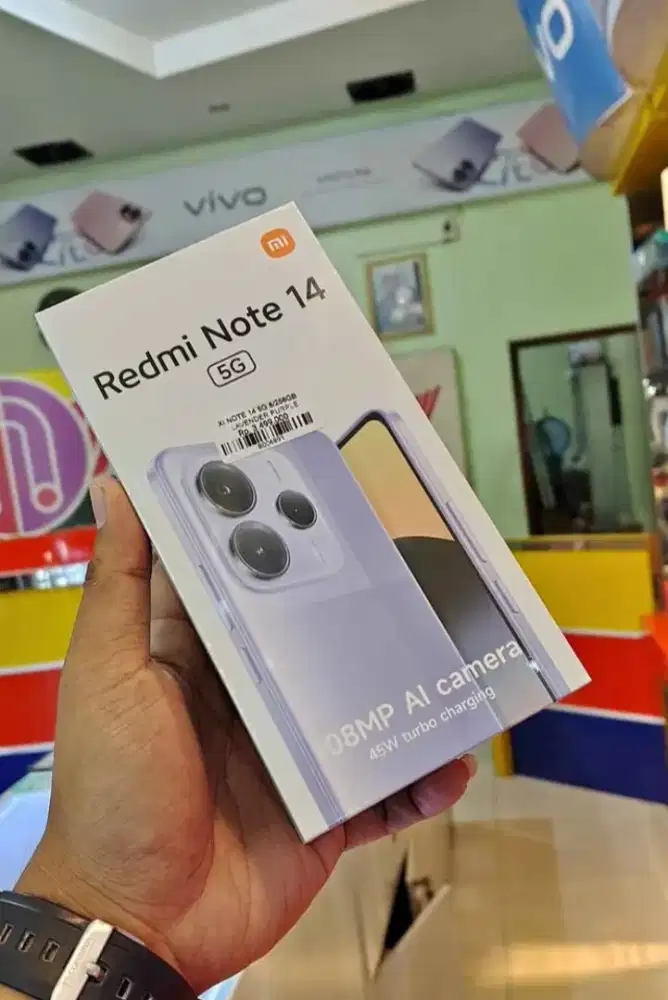 Redmi note 14 5g ram 8/256 BARANG BARU NO REPACK