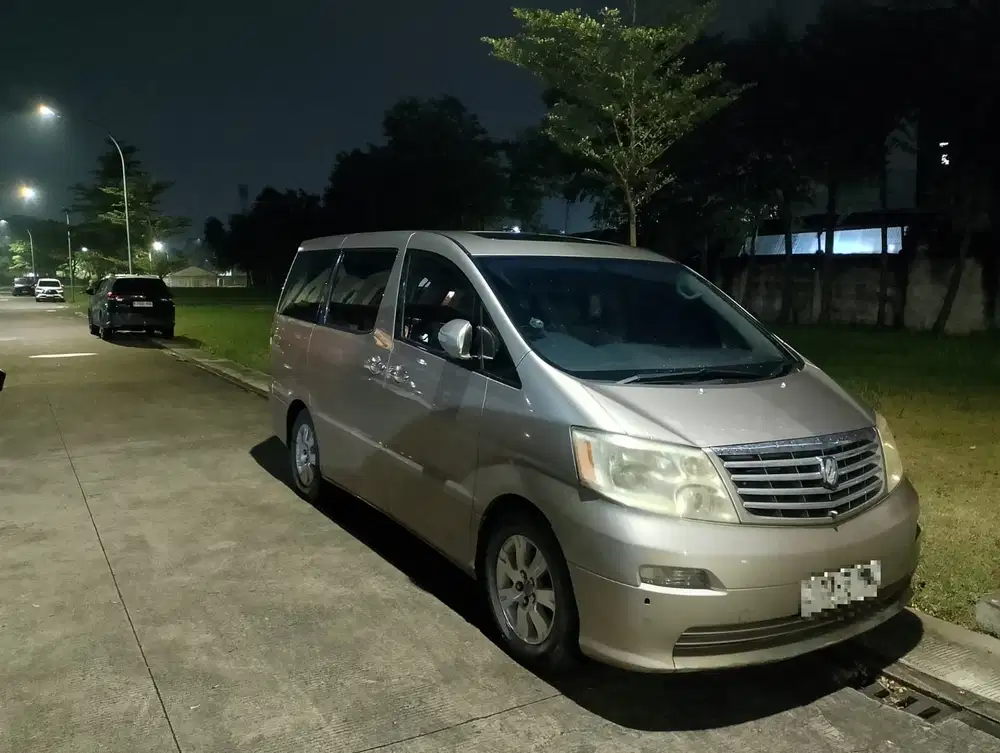 Jual Alphard V 3.0 Sound Premium, Minus Matic