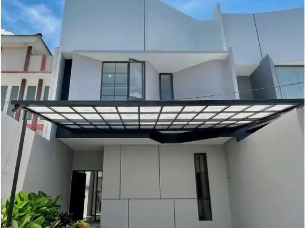 MODERN KONTEMPORER HOUSE. 10 menit MERR, dr.Sutomo. 15 menit Airlangga C, Galaxy Mall