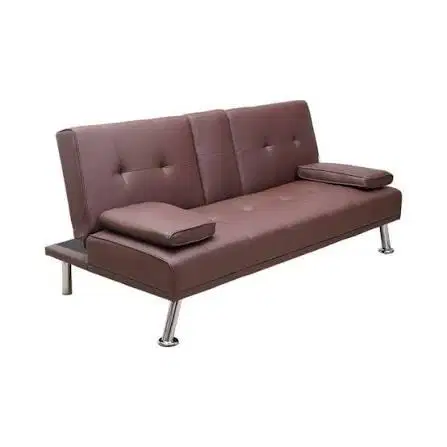 Jual baru sofabed bahan kulit sintetis