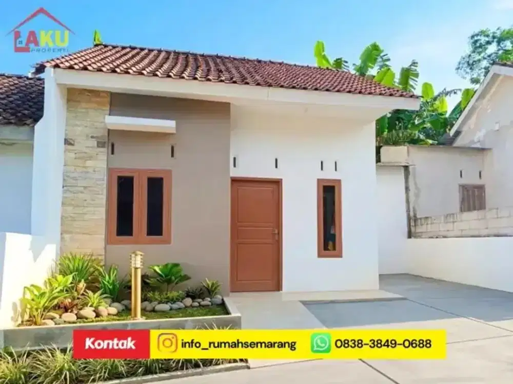 STOK TERBATAS! Rumah 200 Jutaan Tanpa BIC Dekat Watu Gajah Park, Booking Sekarang!