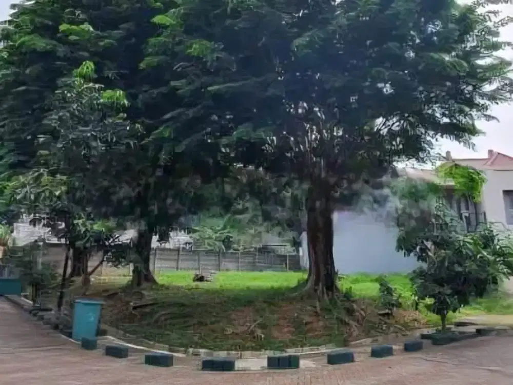 Jual Tanah Bukit Gading Villa Tampak Siring Kelapa Gading, Hoek, Hadap Selatan-Barat, Jalan Sangat Lebar