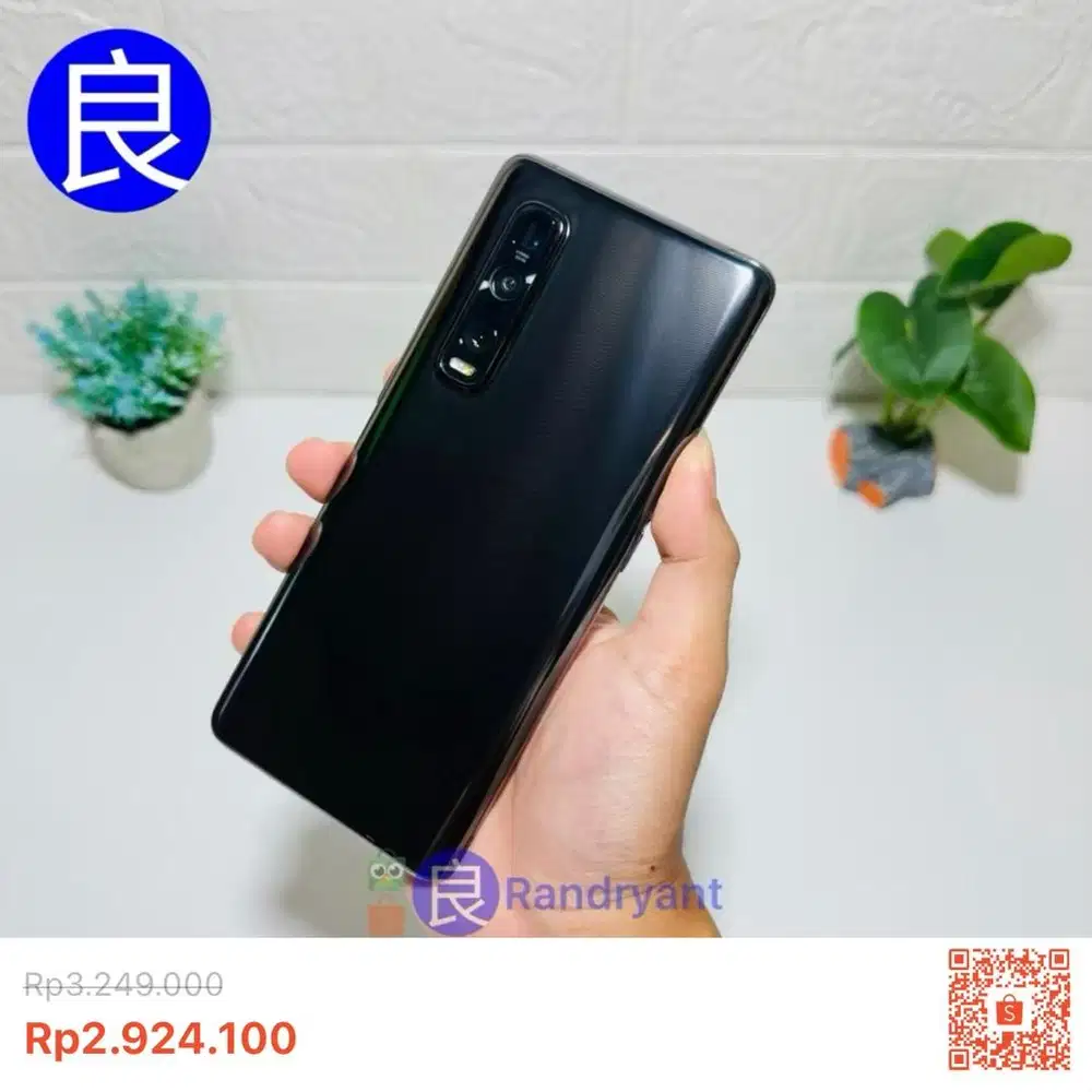 Oppo Find X2 Pro 12/512GB Ceramic Black Garansi Resmi Indo Unit Only